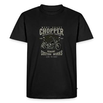 West Coast Chopper - T-shirt Premium bio Homme - noir - Devant - Nico (187cm)