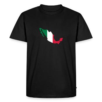 Mexique - T-shirt Premium bio Homme - noir - Devant - Nico (187cm)