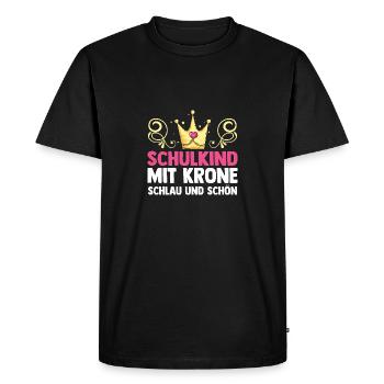 Daycare Leavers School Enrollment Schoolchild - Men's Premium Organic T-Shirt - black - Front - Nico (187cm)