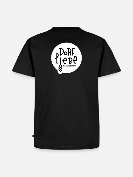 Dorfliebe - Männer Premium Bio T-Shirt - Schwarz