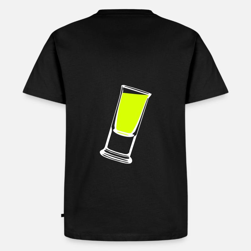schnapsglass2 - Männer Premium Bio T-Shirt - undefined