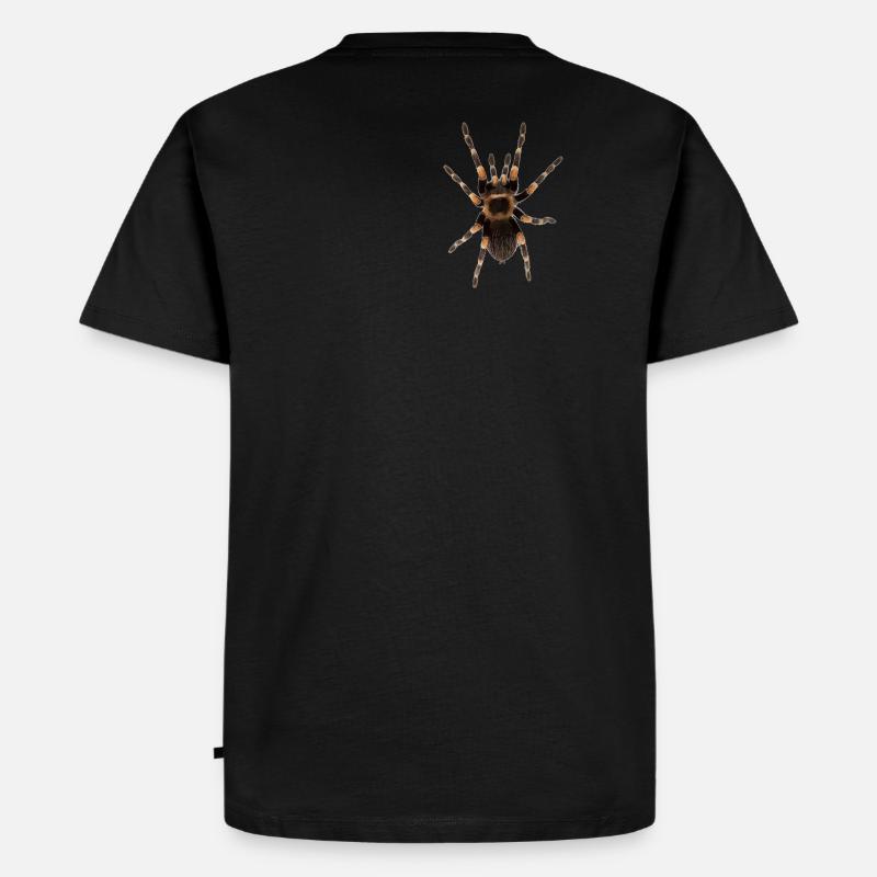 Spinne - Männer Premium Bio T-Shirt - Schwarz