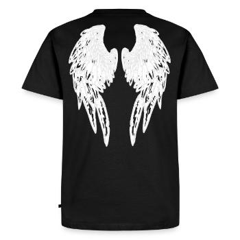 2reborn Angelwings Ange Aile Ange Devil wh II - T-shirt Premium bio Homme - noir - Dos - Nico (187cm)