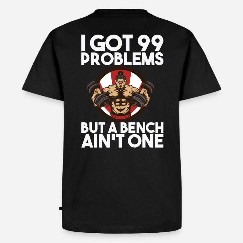 Workout - Männer Premium Bio T-Shirt - Schwarz