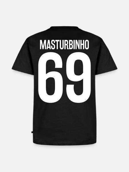 Masturbinho Kreisliga - Herre Premium økologisk T-shirt - sort