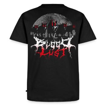 Bloodlust Wolf Pack - Men's Premium Organic T-Shirt - black - Back - Nico (187cm)