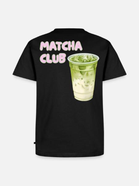 Matcha Club Latte Graphic - Men's Premium Organic T-Shirt - black