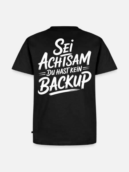 Lebe Dein Leben - Männer Premium Bio T-Shirt - Schwarz
