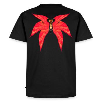 Kingdom Hearts - Lea's Flame Liberator Wings - Men's Premium Organic T-Shirt - black - Back - Nico (187cm)