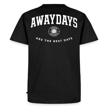 Les jours d’absence sont les meilleurs jours - T-shirt Premium bio Homme - noir - Dos - Nico (187cm)