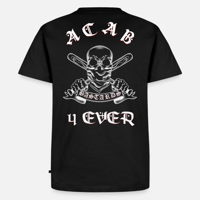 ACAB 1312 - Männer Premium Bio T-Shirt - Schwarz