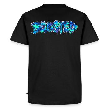 Motif de camouflage surélevé pour tournevis turbo - T-shirt Premium bio Homme - noir - Dos - Nico (187cm)