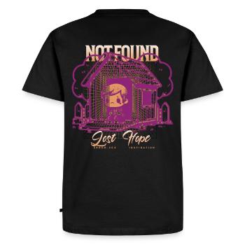 Erreur 404_ Motivation introuvable - T-shirt Premium bio Homme - noir - Dos - Nico (187cm)