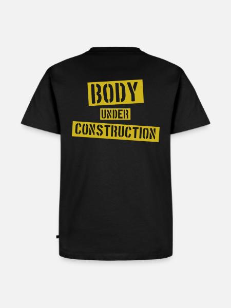 Body under Construction - Men's Premium Organic T-Shirt - black