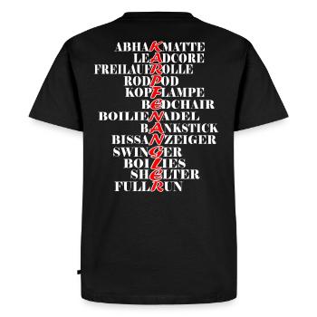 Carpess de carpes cadeau carpes carpes carpes - T-shirt Premium bio Homme - noir - Dos - Nico (187cm)
