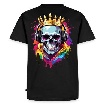 Casque - T-shirt Premium bio Homme - noir - Dos - Nico (187cm)