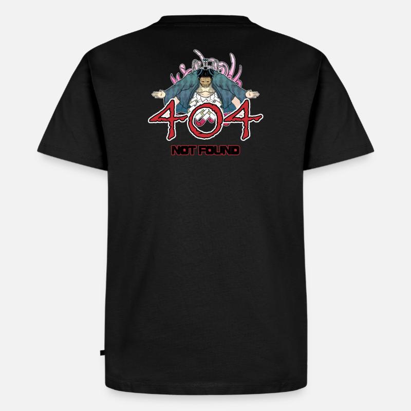 404 - not found - sumo version - Men's Premium Organic T-Shirt - black