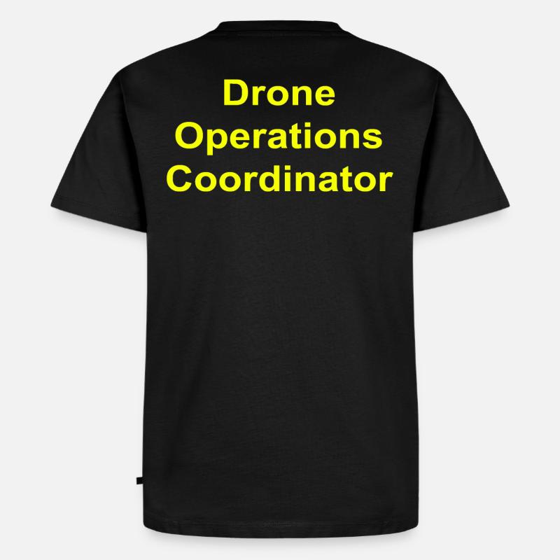 Drone Operations Coordinator - Männer Premium Bio T-Shirt - Schwarz