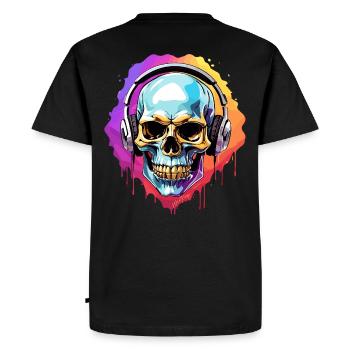 Casque - T-shirt Premium bio Homme - noir - Dos - Nico (187cm)