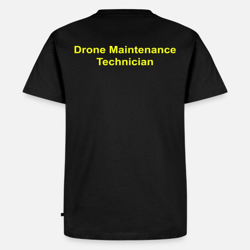 Drone Maintenance Technician - Männer Premium Bio T-Shirt - Schwarz
