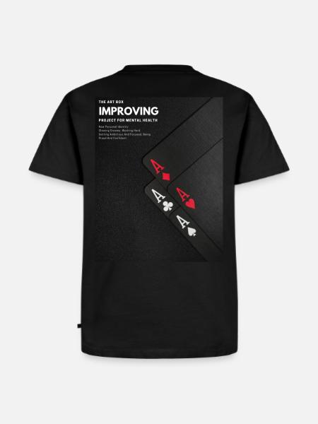 Besser Werden - Männer Premium Bio T-Shirt - Schwarz