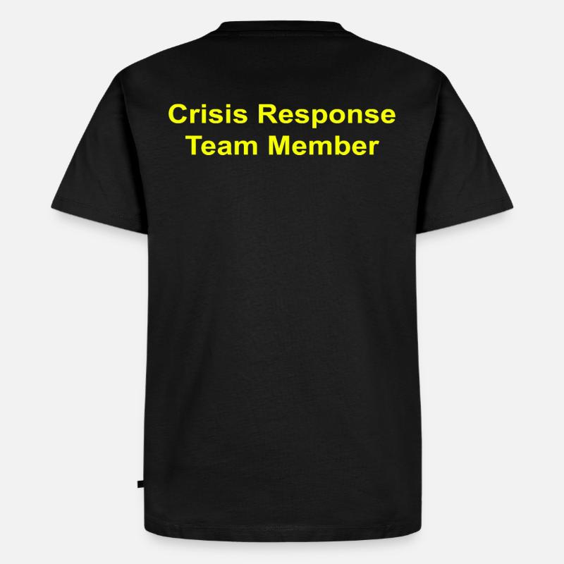 Crisis Response Team Member - Männer Premium Bio T-Shirt - Schwarz