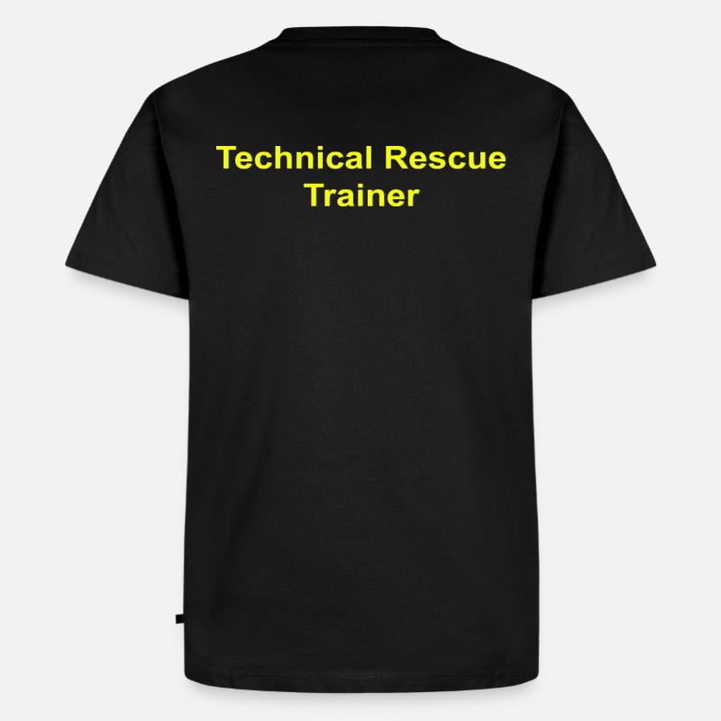 Technical Rescue Trainer - Männer Premium Bio T-Shirt - Schwarz