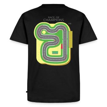 Play Mat Car Race Track, Race of Champions Kids 4 - T-shirt Premium bio Homme - noir - Dos - Nico (187cm)