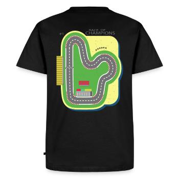 Play Mat Car Race Track, Race of Champions Kids - T-shirt Premium bio Homme - noir - Dos - Nico (187cm)