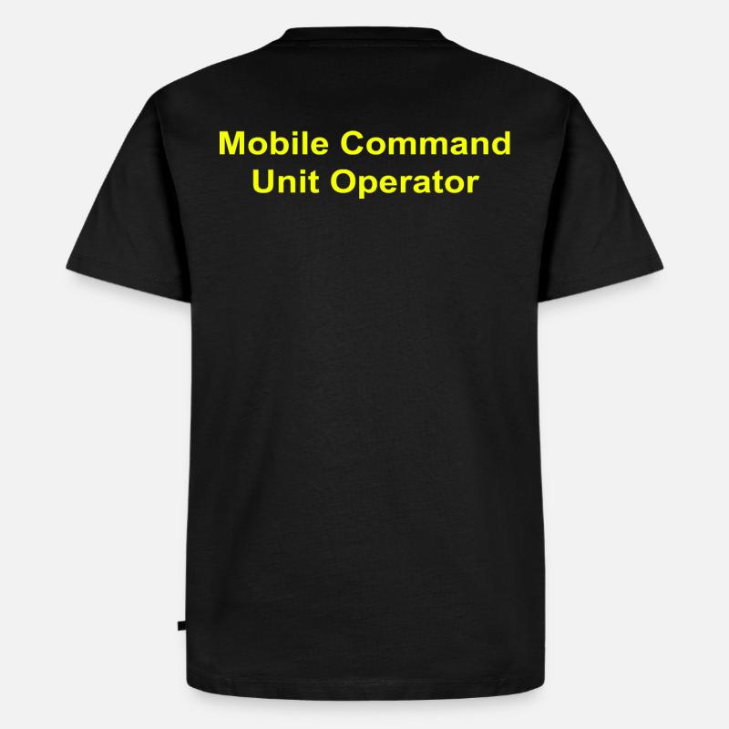 Mobile Command Unit Operator - Männer Premium Bio T-Shirt - Schwarz