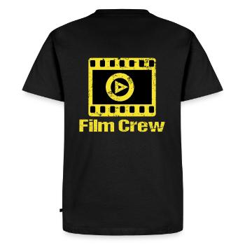 Film Production Crew Members Producer Film Crew - Men's Premium Organic T-Shirt - black - Back - Nico (187cm)