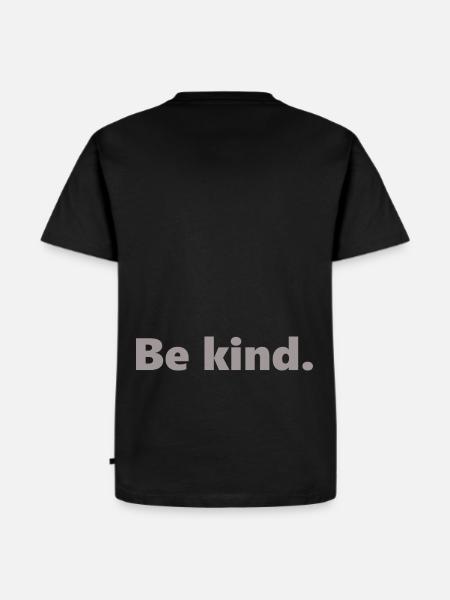 Be kind. - Männer Premium Bio T-Shirt - Schwarz