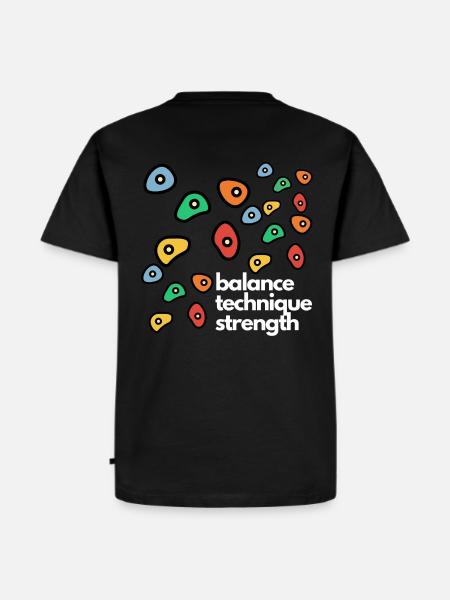 Bouldering - Men's Premium Organic T-Shirt - black