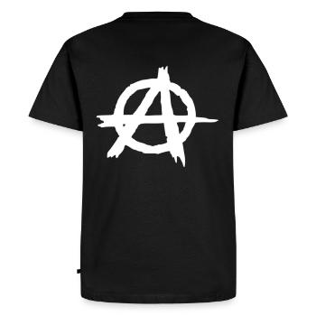 Anarchy ! - T-shirt Premium bio Homme - noir - Dos - Nico (187cm)