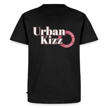 Urban Kizz dans le monde - T-shirt Premium bio Homme - noir - Dos - Nico (187cm)