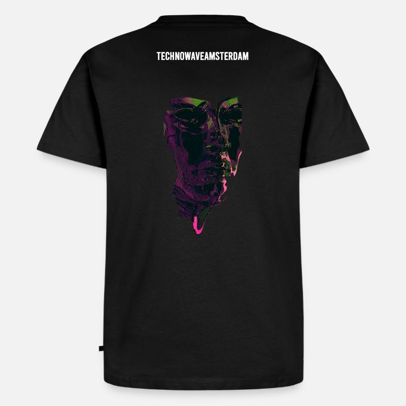 NO1 - Männer Premium Bio T-Shirt - Schwarz