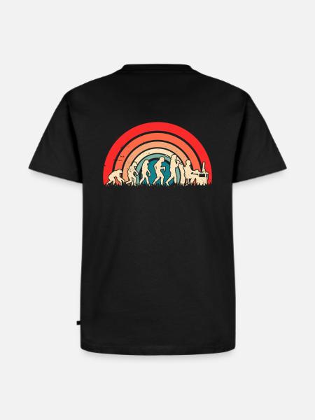 Evolution of Man – Computer Programmer - Männer Premium Bio T-Shirt - Schwarz