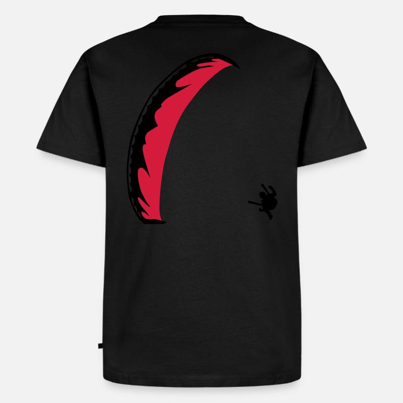 Gleitschirm Bodenspirale - Männer Premium Bio T-Shirt - undefined
