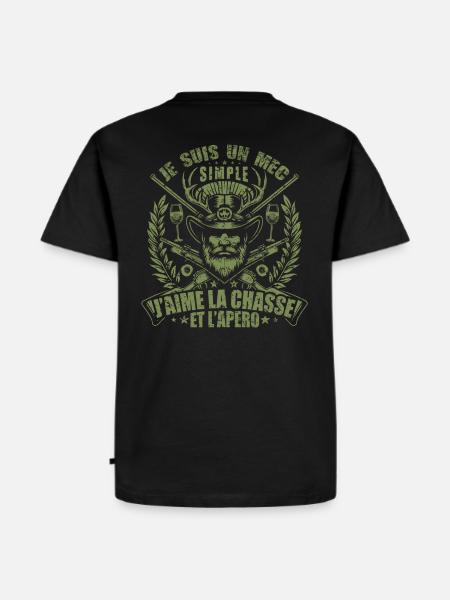 chasse - T-shirt Premium bio Homme - noir