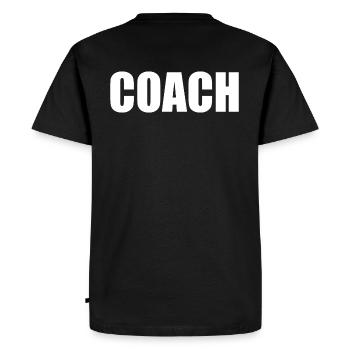 COACH - T-shirt Premium bio Homme - noir - Dos - Nico (187cm)