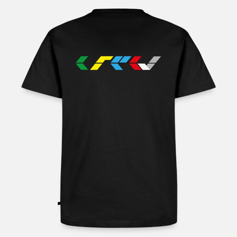 CREW-Klappbrett-Stil - Männer Premium Bio T-Shirt - Schwarz