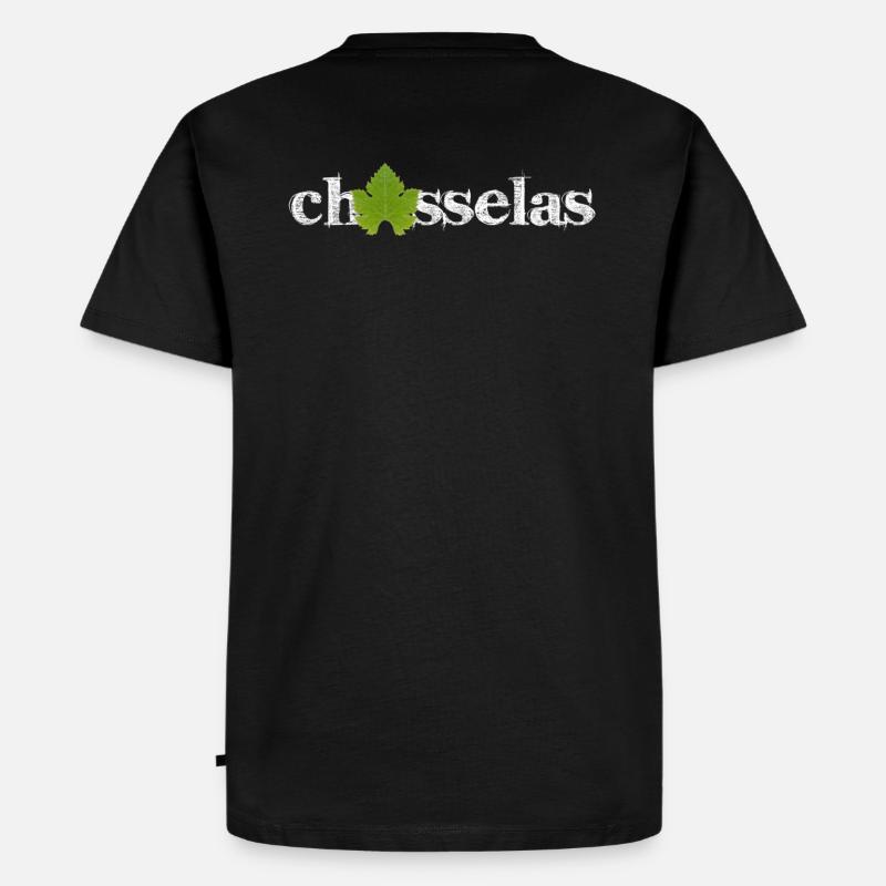 Chasselas classique - Männer Premium Bio T-Shirt - Schwarz