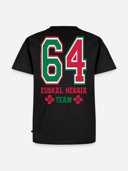 Basque Team - T-shirt Premium bio Homme - noir