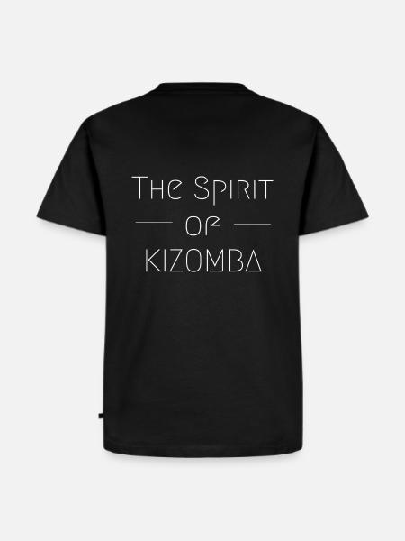 de Kizomba Blanc - T-shirt Premium bio Homme - noir