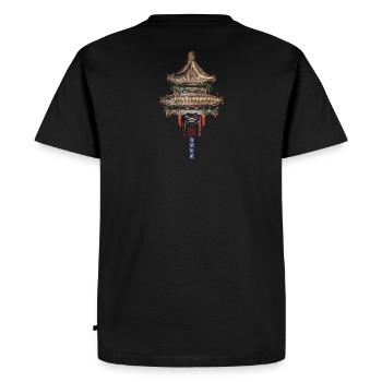 L’architecture en Sommerpalast_Kuoru_1752 - T-shirt Premium bio Homme - noir - Dos - Nico (187cm)