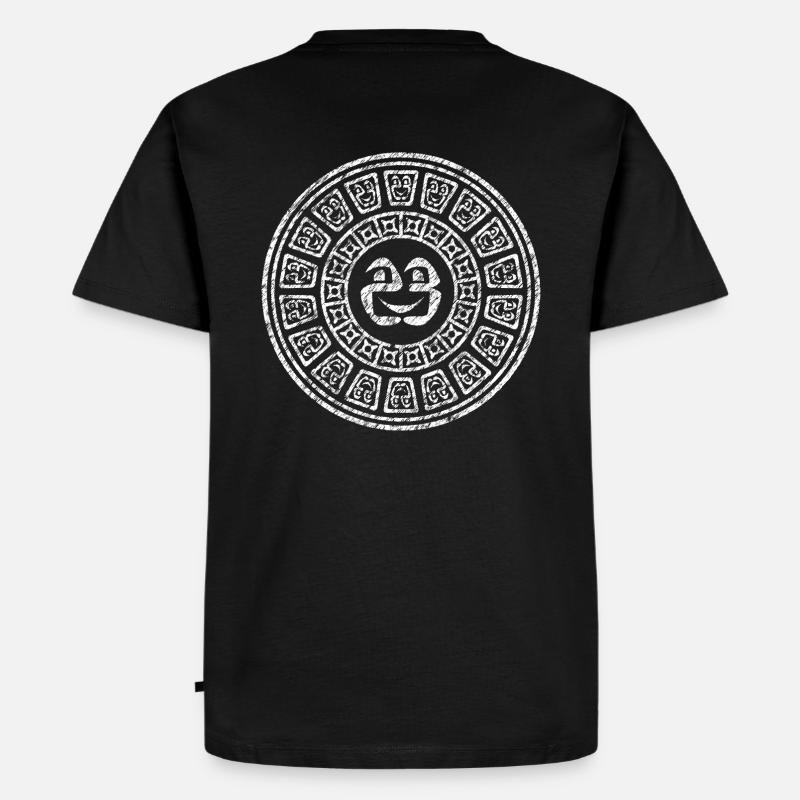 23k19maya - Männer Premium Bio T-Shirt - Schwarz