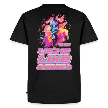 Danser - T-shirt Premium bio Homme - noir - Dos - Nico (187cm)