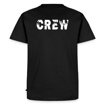 Crew Staff Mannschaft Team Techniker Festival - T-shirt Premium bio Homme - noir - Dos - Nico (187cm)