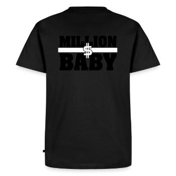 Milliondollarbaby - T-shirt Premium bio Homme - noir - Dos - Nico (187cm)