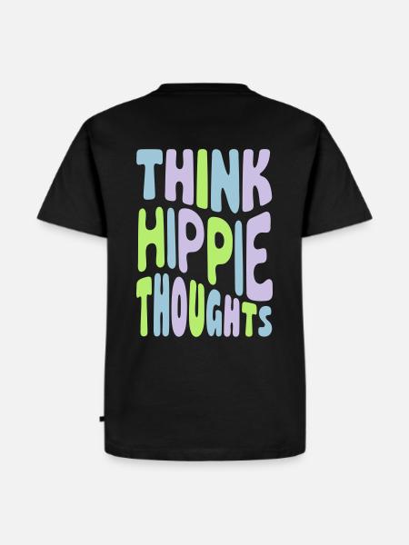 Think Hippie Thoughts - Men's Premium Organic T-Shirt - black